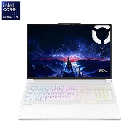 Portable de jeu 16 po Legion 7i de Lenovo - Blanc glacier (Core Ultra 9-275HX d'Intel/RAM 32 Go/SSD 1 To/RTX 5070)