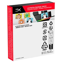 HyperX Magnetic Badges for Alloy Rise Keyboards
