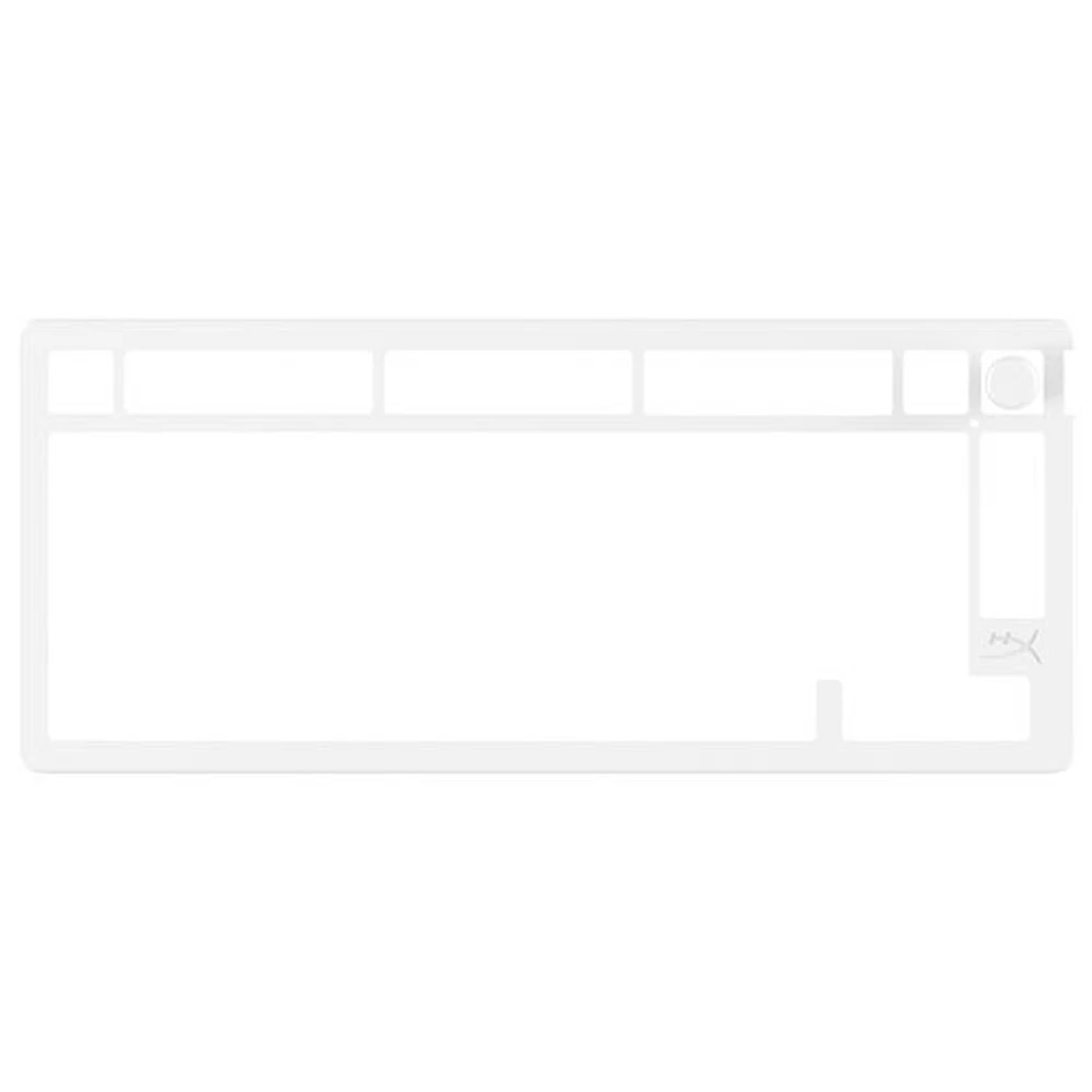 HyperX Alloy Rise 75 Top Plate & Knob - White