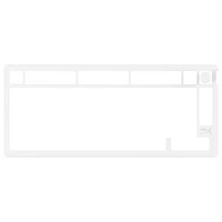 HyperX Alloy Rise 75 Top Plate & Knob - White