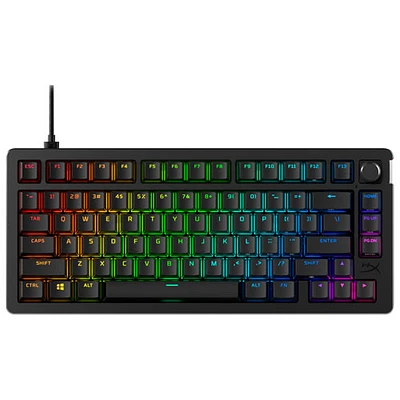 HyperX Alloy Rise 75 Backlit Mechanical Ergonomic Gaming Keyboard