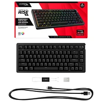 HyperX Alloy Rise 75 Backlit Mechanical Ergonomic Gaming Keyboard