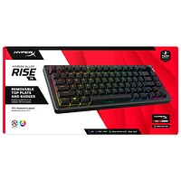 HyperX Alloy Rise 75 Backlit Mechanical Ergonomic Gaming Keyboard