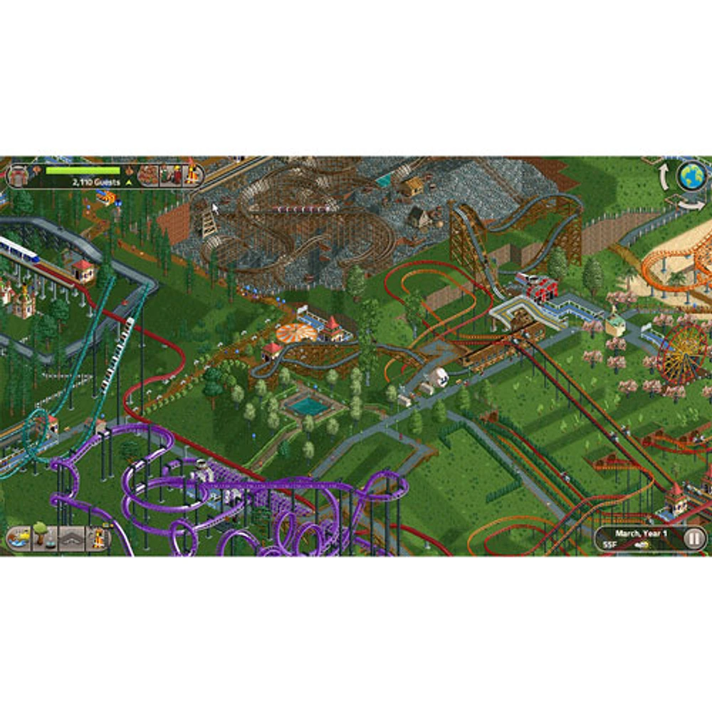RollerCoaster Tycoon Classic (Switch) - English