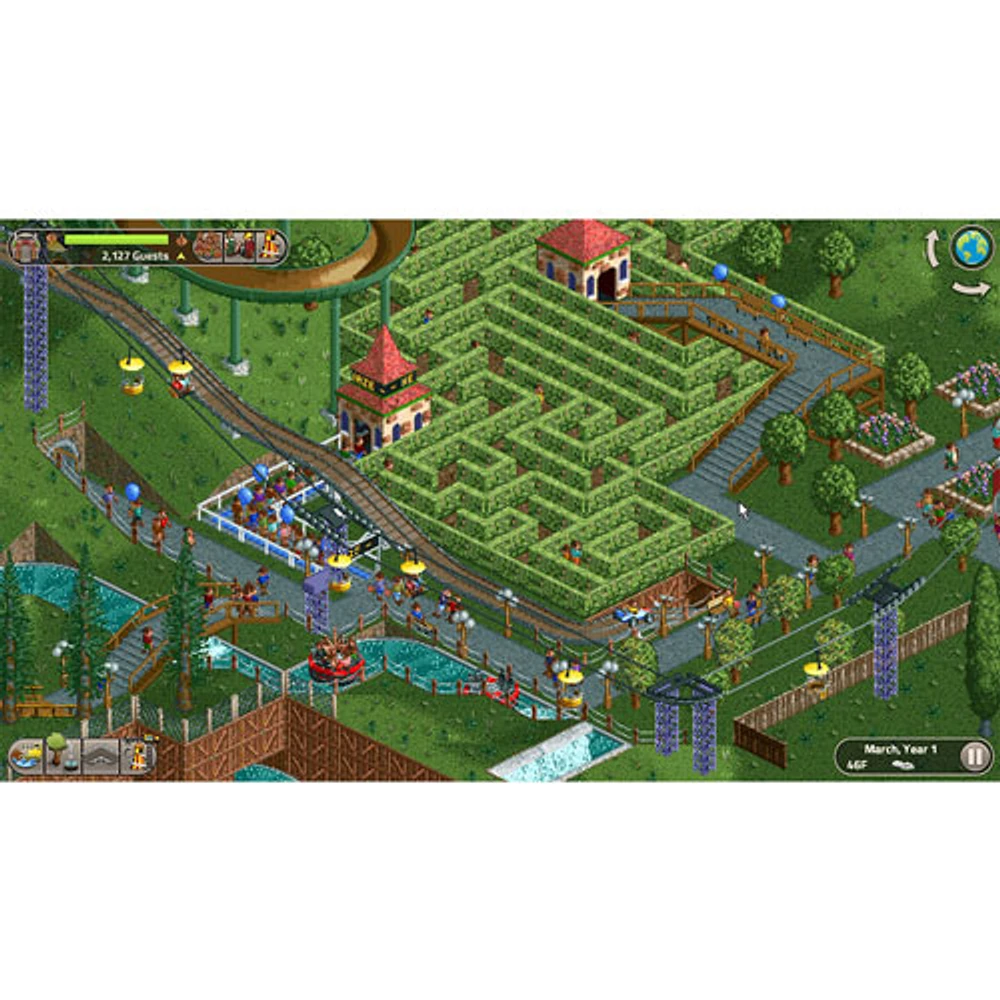 RollerCoaster Tycoon Classic (Switch) - English
