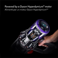 Aspirateur-balai sans fil Outsize Total Clean de Dyson avec batterie supplémentaire - Nickel/Rouge