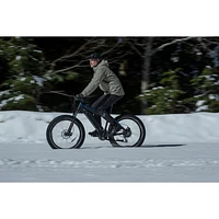 NCM Aspen Fat Tire Electric Off-Road Bike (500W Motor / Up to 110km Range / 32km/h Top Speed) - Matte Black