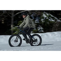 NCM Aspen Fat Tire Electric Off-Road Bike (500W Motor / Up to 110km Range / 32km/h Top Speed) - Matte Black