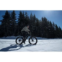 NCM Aspen Fat Tire Electric Off-Road Bike (500W Motor / Up to 110km Range / 32km/h Top Speed) - Matte Black