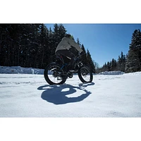 NCM Aspen Fat Tire Electric Off-Road Bike (500W Motor / Up to 110km Range / 32km/h Top Speed) - Matte Black