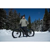 NCM Aspen Fat Tire Electric Off-Road Bike (500W Motor / Up to 110km Range / 32km/h Top Speed) - Matte Black