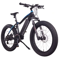 NCM Aspen Fat Tire Electric Off-Road Bike (500W Motor / Up to 110km Range / 32km/h Top Speed) - Matte Black