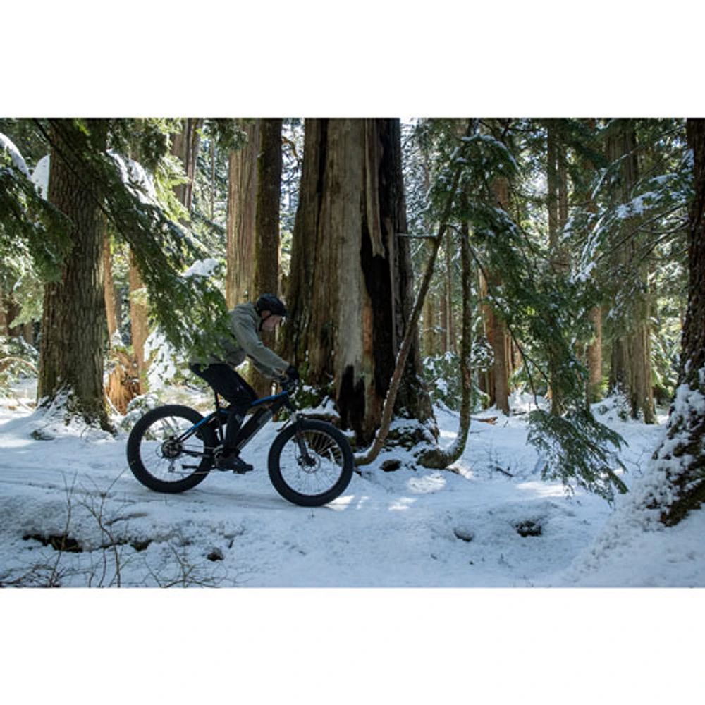 NCM Aspen Fat Tire Electric Off-Road Bike (500W Motor / Up to 110km Range / 32km/h Top Speed) - Matte Black