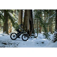 NCM Aspen Fat Tire Electric Off-Road Bike (500W Motor / Up to 110km Range / 32km/h Top Speed) - Matte Black