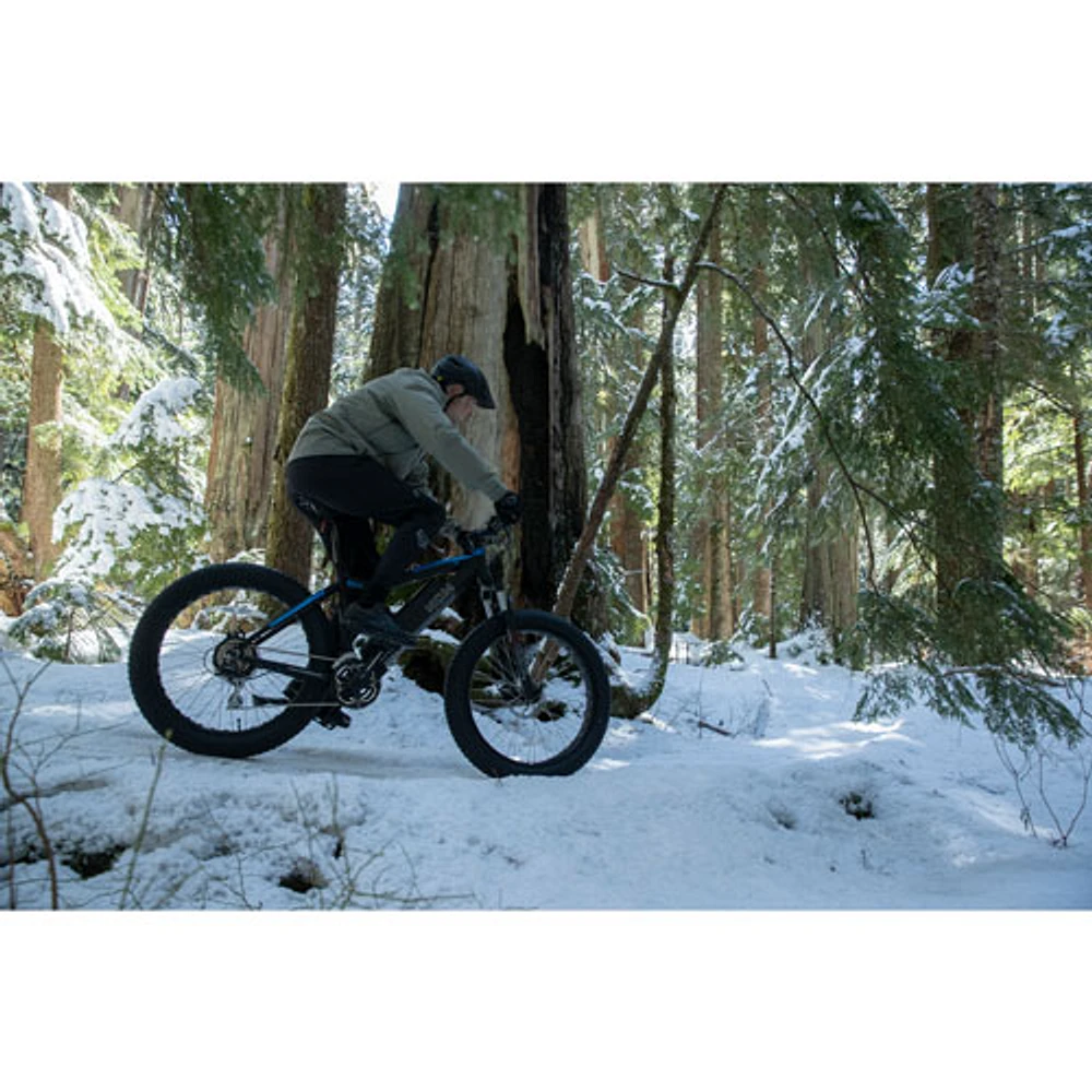 NCM Aspen Fat Tire Electric Off-Road Bike (500W Motor / Up to 110km Range / 32km/h Top Speed) - Matte Black