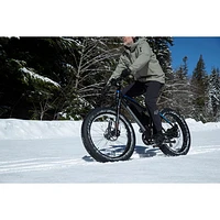 NCM Aspen Fat Tire Electric Off-Road Bike (500W Motor / Up to 110km Range / 32km/h Top Speed) - Matte Black