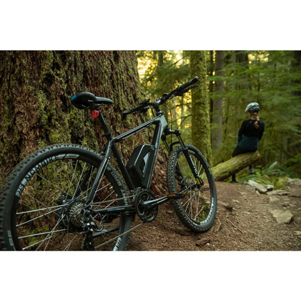 NCM Prague Electric Off-Road Bike (350W Motor / Up to 100km Range / 32km/h Top Speed) - Matte Black