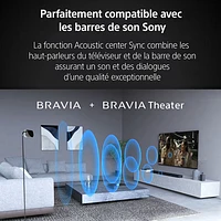 Téléviseur intelligent Google HDR DELO UHD 4K de 65 po BRAVIA 8 II de Sony (K65XR80M2) - 2025