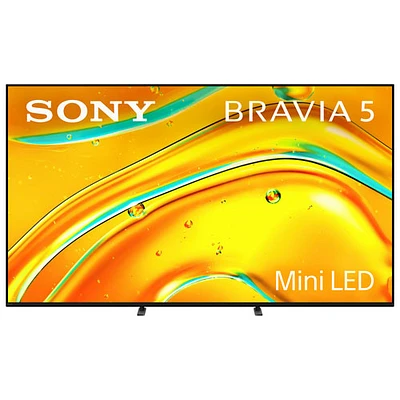 Sony BRAVIA 5 75" 4K UHD HDR Mini-LED Smart Google TV (K75XR50) - 2025