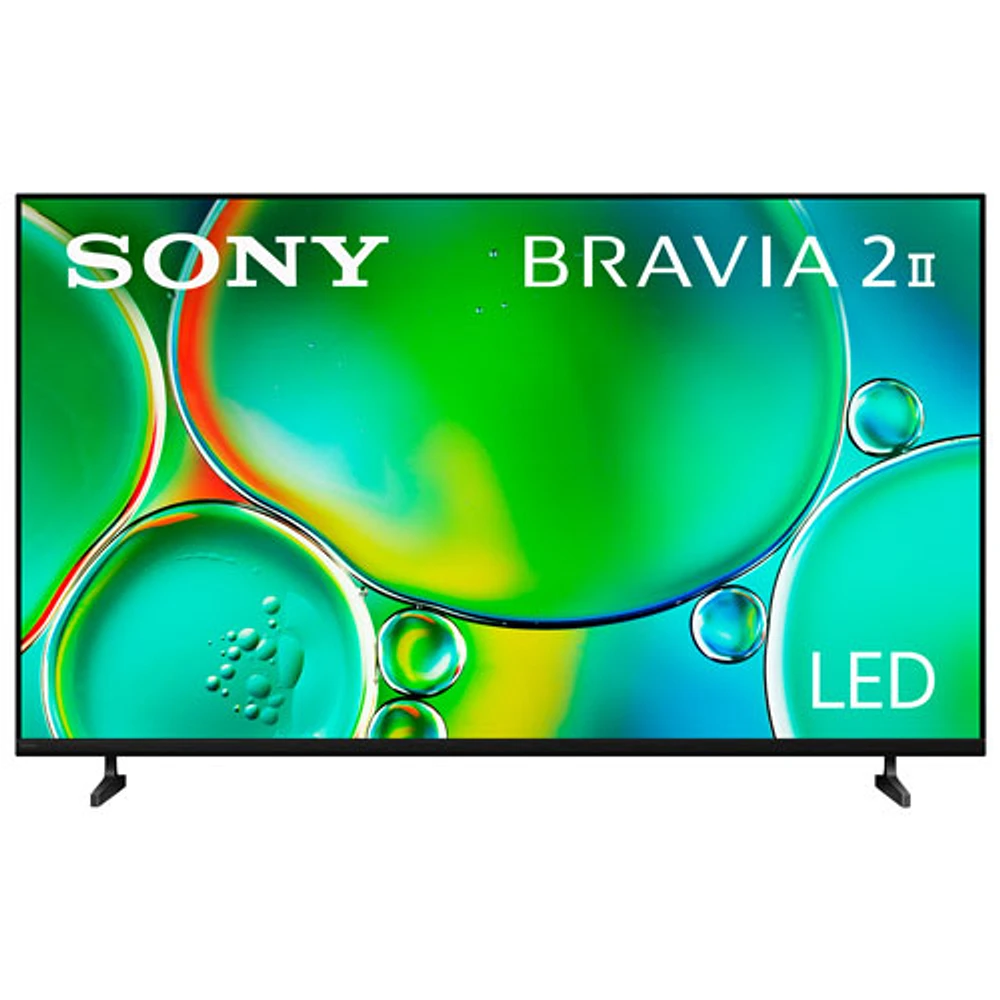 Téléviseur intelligent Google HDR DEL UHD 4K de 75 po BRAVIA 2 II de Sony (K75S20M2) - 2025