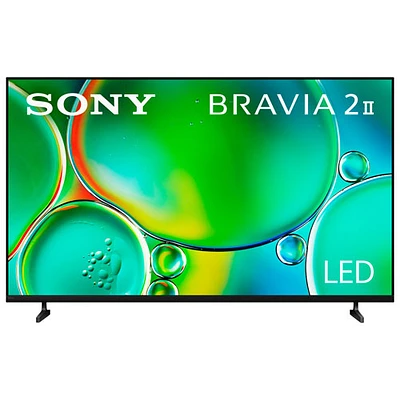 Téléviseur intelligent Google HDR DEL UHD 4K de 75 po BRAVIA 2 II de Sony (K75S20M2) - 2025