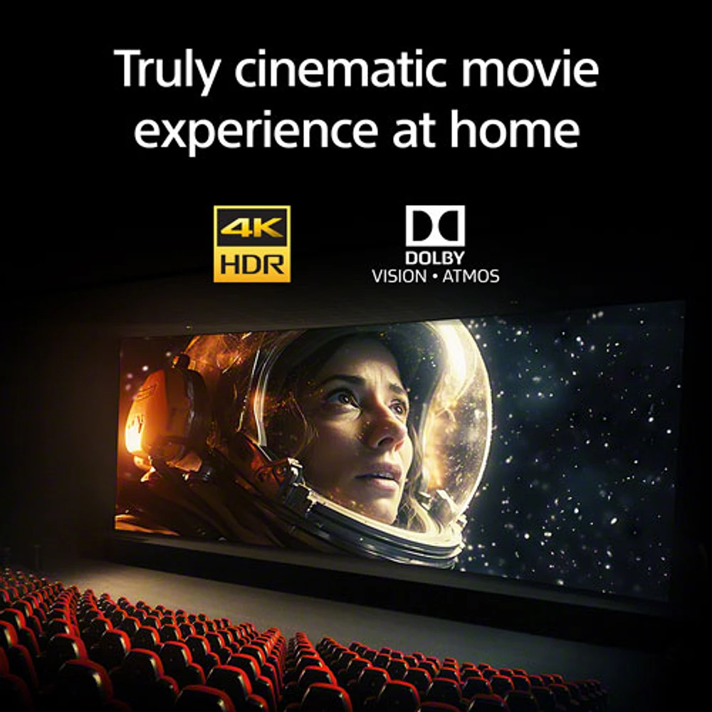 Téléviseur intelligent Google HDR DEL UHD 4K de 75 po BRAVIA 2 II de Sony (K75S20M2) - 2025