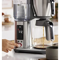 Cafetière en verre Luxe Glass de Breville - 12 tasses - Acier inoxydable brossé