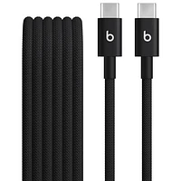 Câble tissé USB-C à USB-C de 1,5 m (4,9 pi) de Beats By Dr. Dre (MDGA4LL/A) - Noir éclair