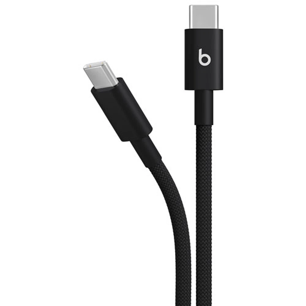 Câble tissé USB-C à USB-C de 1,5 m (4,9 pi) de Beats By Dr. Dre (MDGA4LL/A) - Noir éclair