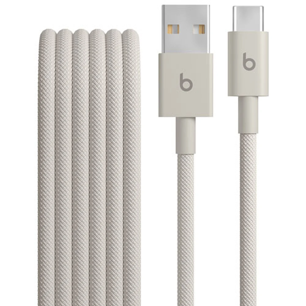 Câble tissé USB-A à USB-C de 1,5 m (4,9 pi) de Beats By Dr. Dre (MDGJ4LL/A) - Gemme éclair
