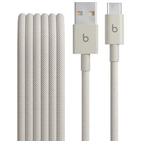 Câble tissé USB-A à USB-C de 1,5 m (4,9 pi) de Beats By Dr. Dre (MDGJ4LL/A) - Gemme éclair