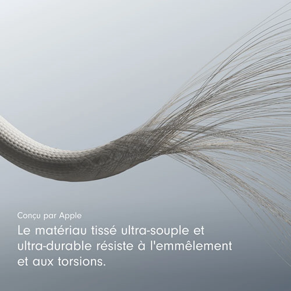 Câble tissé USB-A à USB-C de 1,5 m (4,9 pi) de Beats By Dr. Dre (MDGJ4LL/A) - Gemme éclair