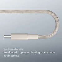 Câble tissé USB-A à USB-C de 1,5 m (4,9 pi) de Beats By Dr. Dre (MDGJ4LL/A) - Gemme éclair