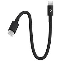 Beats By Dr. Dre 0.2m (0.65 ft.) USB-A to USB-C Woven Cable (MEQL4LL/A) - Bolt Black