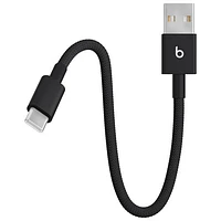 Beats By Dr. Dre 0.2m (0.65 ft.) USB-C to Lightning Woven Cable (MEQM4LL/A) - Bolt Black