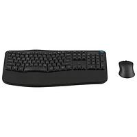 Ensemble avec souris et clavier ergonomiques Bluetooth Flow de JLab - Anglais