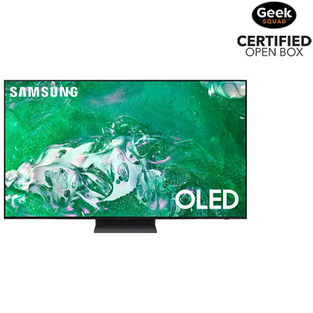 Boîte ouverte - Téléviseur intelligent Tizen HDR DELO UHD 4K de 83 po de Samsung (QN83S90DAEXZC) - 2024 - Noir graphite