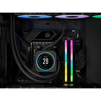 Mémoire DDR5 32 Go (2 x 16 Go) 6000 MHz Vengeance RGB de Corsair pour PC (CMH32GX5M2E6000Z36)