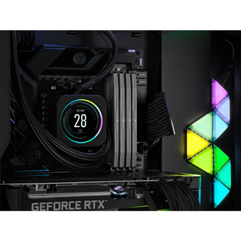 Mémoire DDR5 64 Go (2 x 32 Go) 6000MHz Vengeance de Corsair pour PC (CMK64GX5M2B6000Z30)