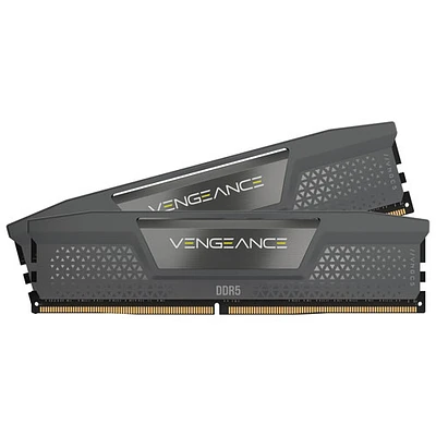 Mémoire DDR5 32 Go (2 x 16 Go) 6400MHz Vengeance de Corsair pour PC (CMK32GX5M2B6400Z36)