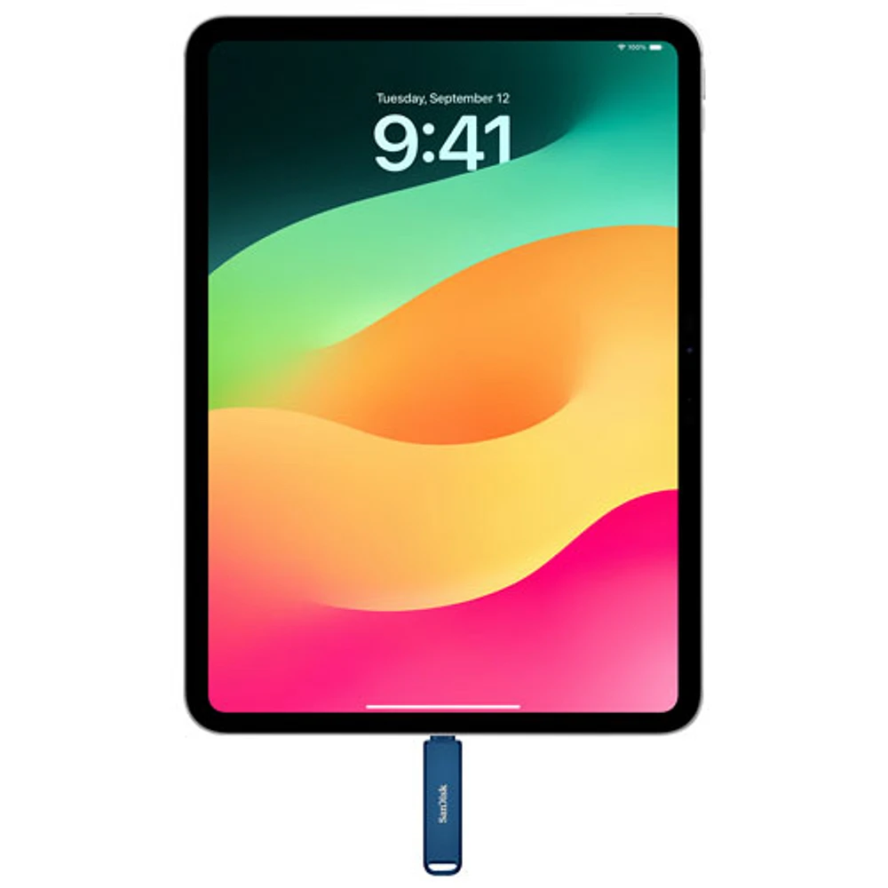 Clé USB 3.2 + USB-C de Go Phone Drive de SanDisk pour appareils d'Apple