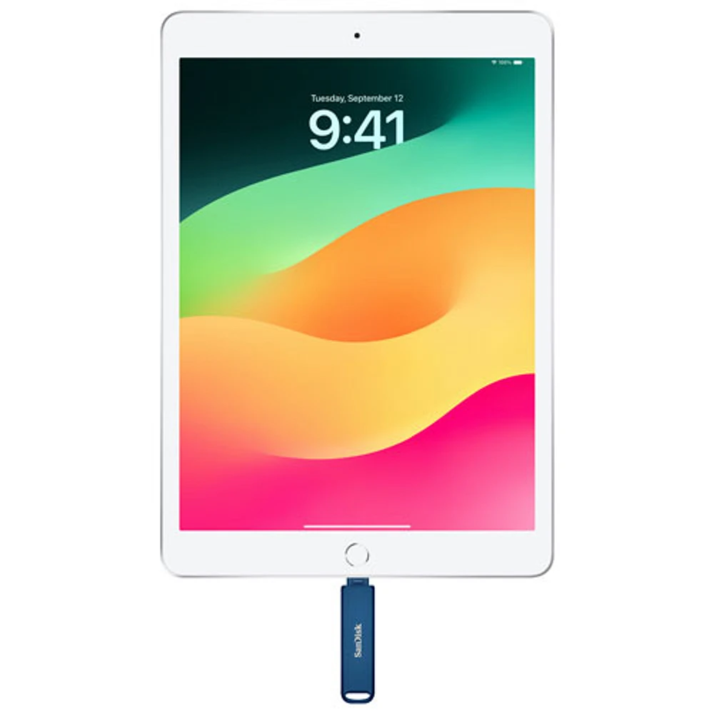 Clé USB 3.2 + USB-C de Go Phone Drive de SanDisk pour appareils d'Apple