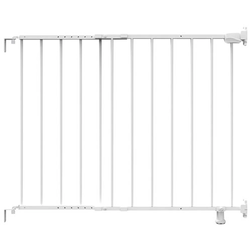 Barrière de sécurité fixe pour bébé/chien Stairway 42W d'Ingenuity - Blanc