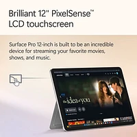 Microsoft Surface Pro (LCD) Copilot+ PC 12" 256GB Tablet with Snapdragon X Plus/16GB RAM (2025) - Platinum - Device Only