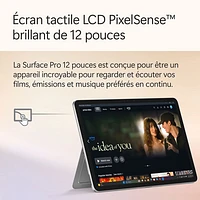 Microsoft Surface Pro (LCD) Copilot+ PC 12" 512GB Tablet with Snapdragon X Plus/16GB RAM (2025) - Platinum - Device Only