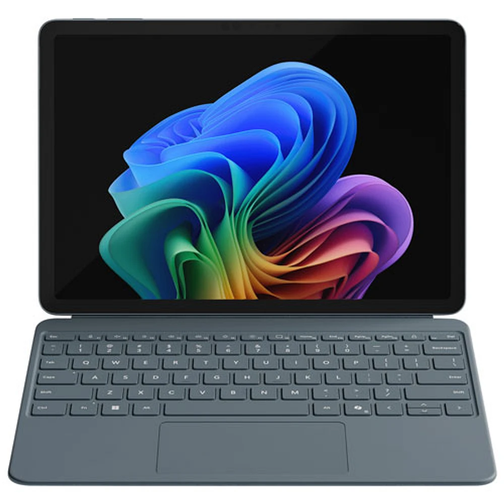 Microsoft Surface Pro (LCD) Copilot+ PC 12" 512GB Tablet with Snapdragon X Plus/16GB RAM (2025) - Ocean - Device Only