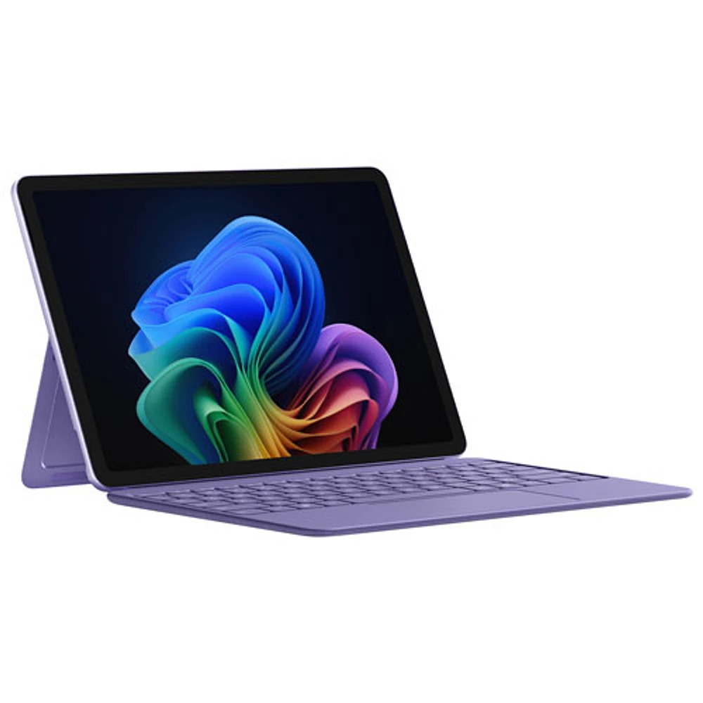Tablette Surface Pro Copilot+PC (ACL) de 12 po et 512 Go de Microsoft avec Snapdragon X Plus/mémoire vive de 16 Go (2025) - Violet - Appareil seulement