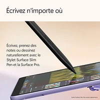 Tablette Surface Pro Copilot+PC (ACL) de 12 po et 512 Go de Microsoft avec Snapdragon X Plus/mémoire vive de 16 Go (2025) - Violet - Appareil seulement