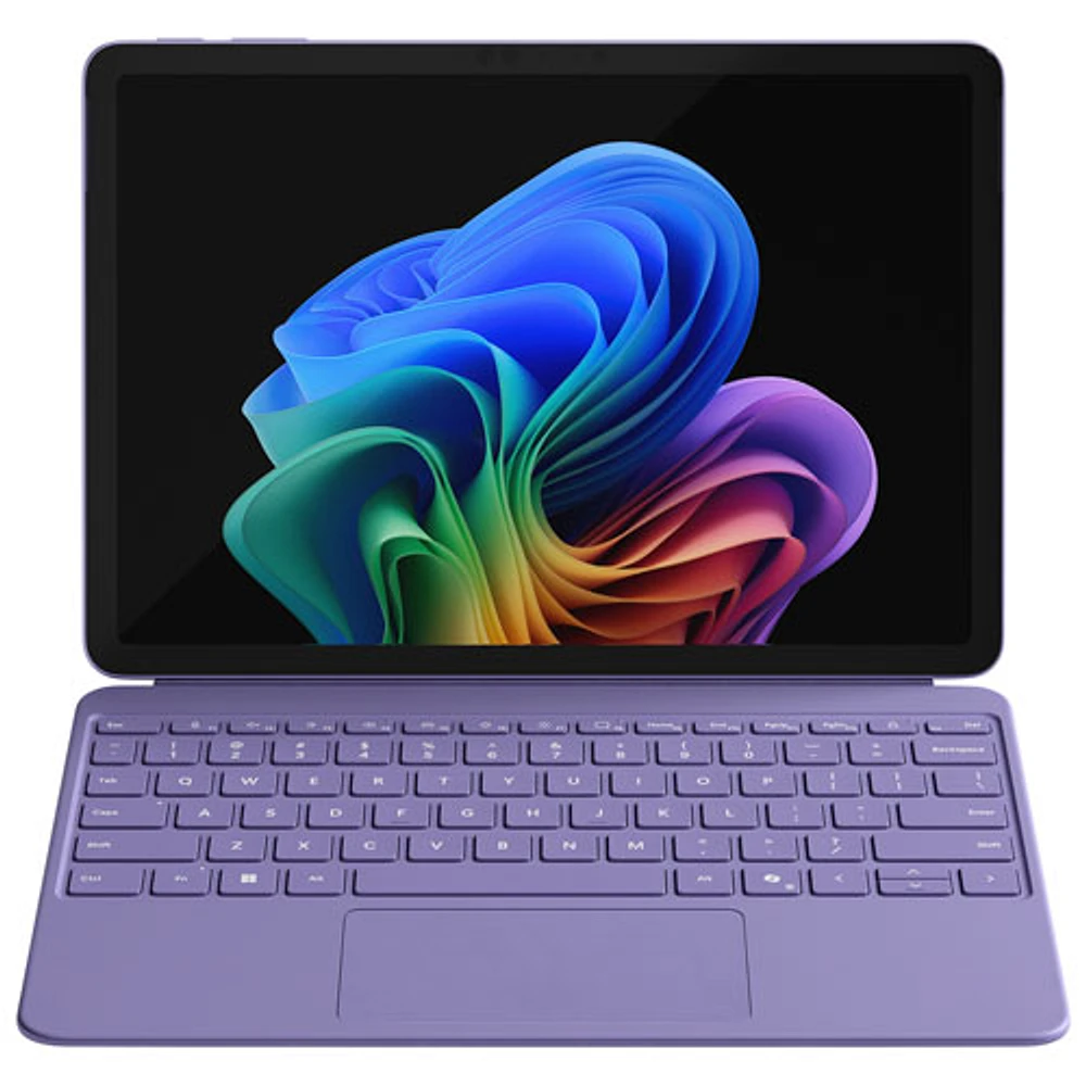 Tablette Surface Pro Copilot+PC (ACL) de 12 po et 512 Go de Microsoft avec Snapdragon X Plus/mémoire vive de 16 Go (2025) - Violet - Appareil seulement