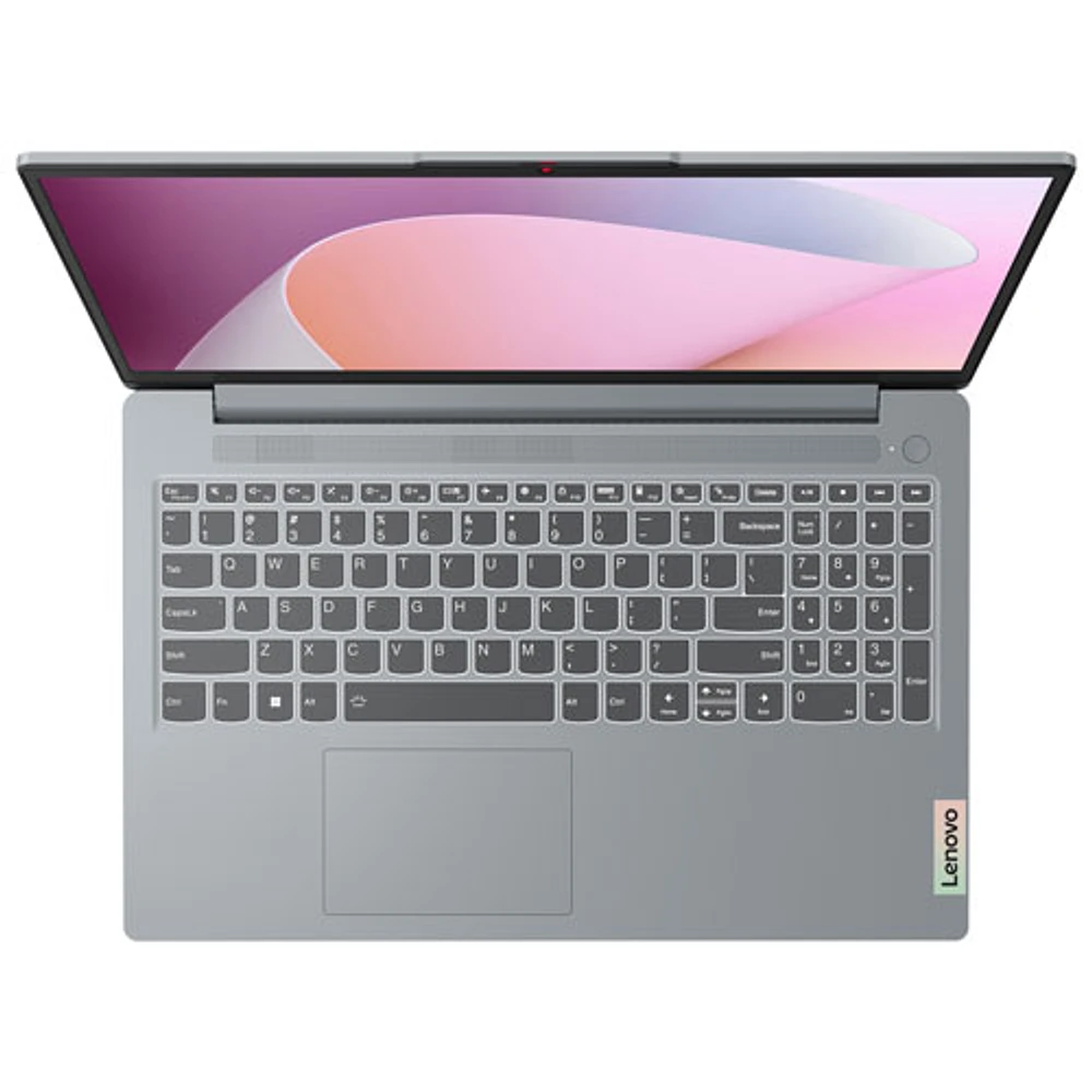 Chromebook tactile 14 po Slim 3 de Lenovo - Gris nuage (MediaTek Kompanio 520/RAM 8 GO/SSD 128 Go/ChromeOS)